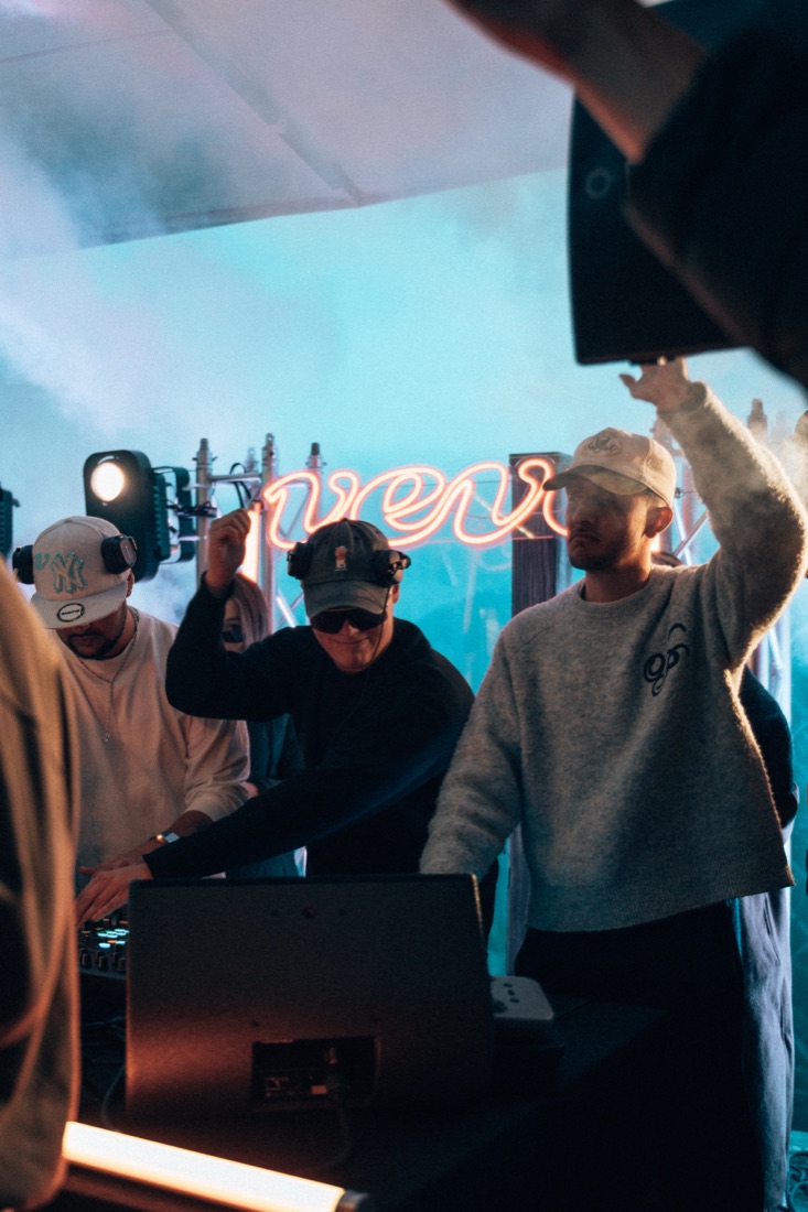 DJs beim VEVE-Event auf der Unterberg Alm